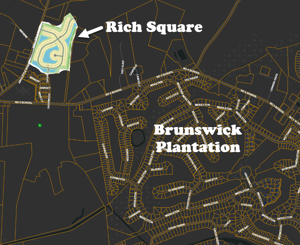 Rich Square at Brunswick Plantation by D. R. Horton